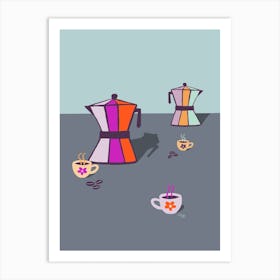 Coffee Addict Art Print