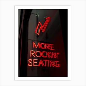 More Rockin Seating Stock Videos & Royalty-Free Footage Art Print