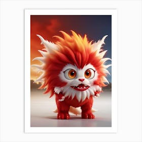 Chinese Lion Art Print