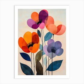 Poppies 48 Art Print