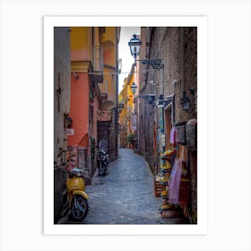 Streets In Sorrento Art Print