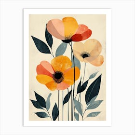 Poppies Canvas Print 26 Art Print