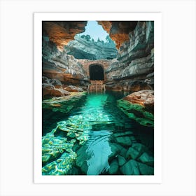 Cave In The Rock 16 Art Print