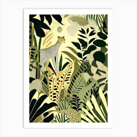Jungle Patterns 1 Rousseau Inspired Art Print