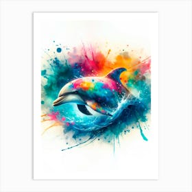 Dolphin Painting Art Print