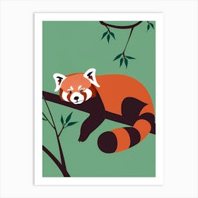 Red Panda 2 Art Print