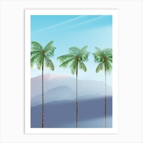 Palm Trees Art Print