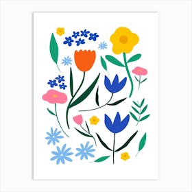 Spring Flower Power Art Print