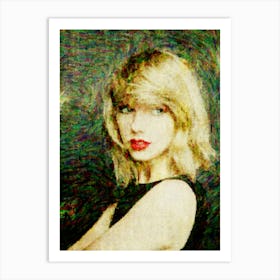 Taylor Swift 5 Art Print