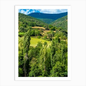 Green Valley In The Mountains 2023081516151pub Art Print