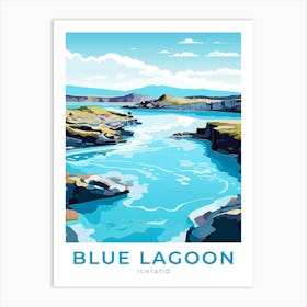 Iceland Blue Lagoon Travel Art Print