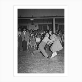 Jitterbug Contest Ended The Festivities At The Second Annual Field Day At The Fsa (Farm Security Administration) Farm Art Print