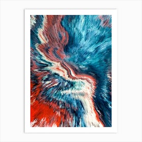 Acrylic Extruded Painting 528 Art Print