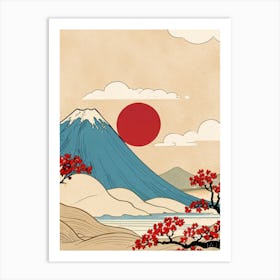 Japanese Landscape Art Print