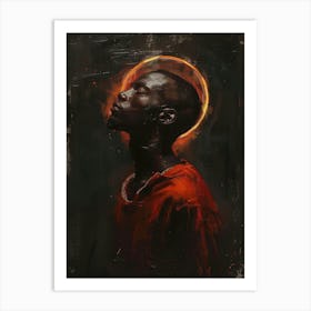 Portrait of God Art Print