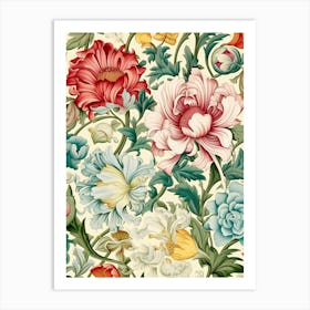 Floral Pattern 77 Art Print