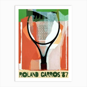 Roland Garros 77 Art Print