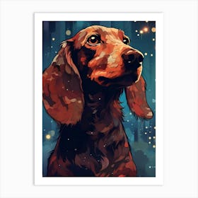 Dachshund 2 Art Print