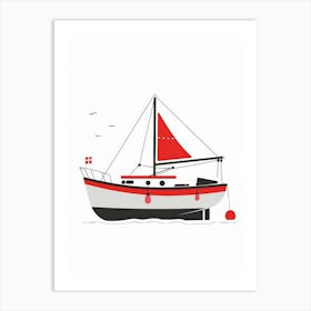 Sailboat 5 Art Print