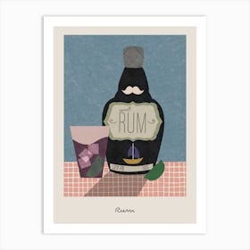 The Rum Art Print