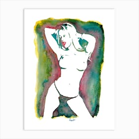 Sexy Woman 2 Art Print