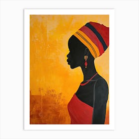 Essence Dance|The African Woman Series Art Print