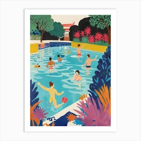 Swimming Pool 1 Art Print