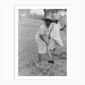 Women Hoeing, Picayune, Mississippi By Russell Lee Art Print