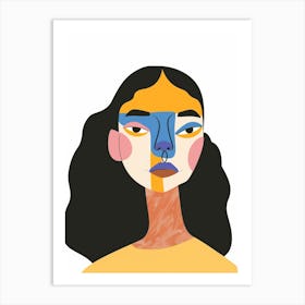 Portrait Of A Woman 561 Art Print