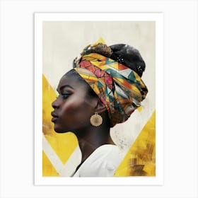 Portrait Of African Woman 79 Art Print