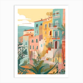 Agrigento 2, Italy Illustration Art Print