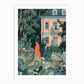 In The Garden Rosendals Tradgard Sweden 4 Art Print