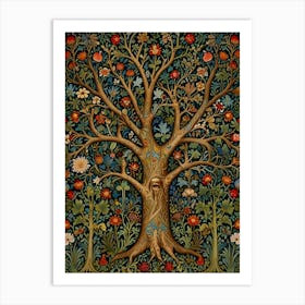 William Morris Tree Of Life 1 Art Print