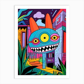 Monster Art Print