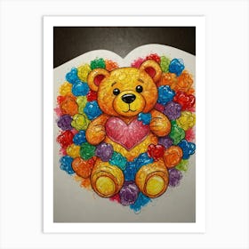 Teddy Bear 6 Art Print