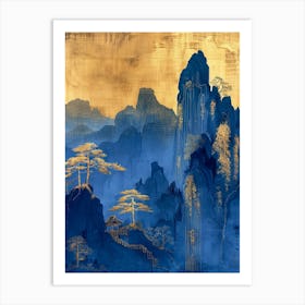 Chinese Mountains 20 Art Print