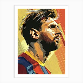 Lionel Messi 6 Poster