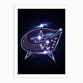 Columbus Blue Jackets 1 Art Print