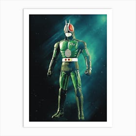 Light Of Heroes ― Kamen Rider Black Rx Art Print