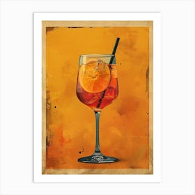 Aperol Spritz Art Print 23 Art Print