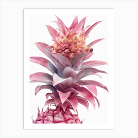 Pink Pineapple 9 Art Print