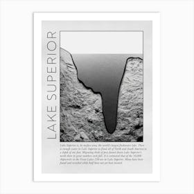 Lake Superior (BOOK) V2 Art Print