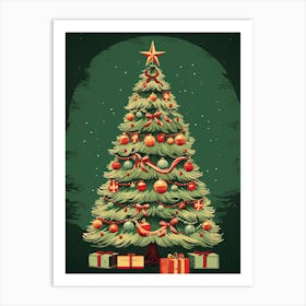 Christmas Tree 56 Art Print