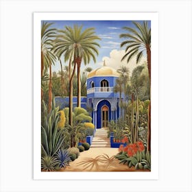 Blue House Art Print