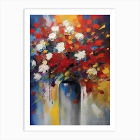 Flowers In A Vase 19 Art Print