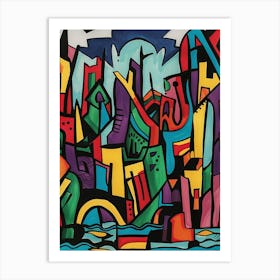 Cityscape 11 Art Print