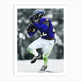 Derrick Henry Of The Baltimore Ravens Art Print