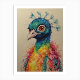 Peacock 24 Art Print