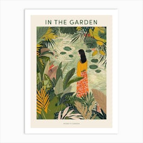 In The Garden Poster Monet S Garden France 1 Art Print