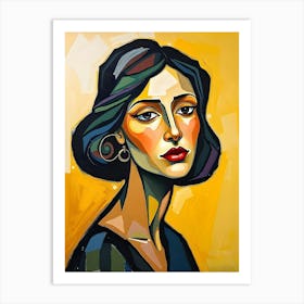 Portrait Of A Woman 72 Art Print